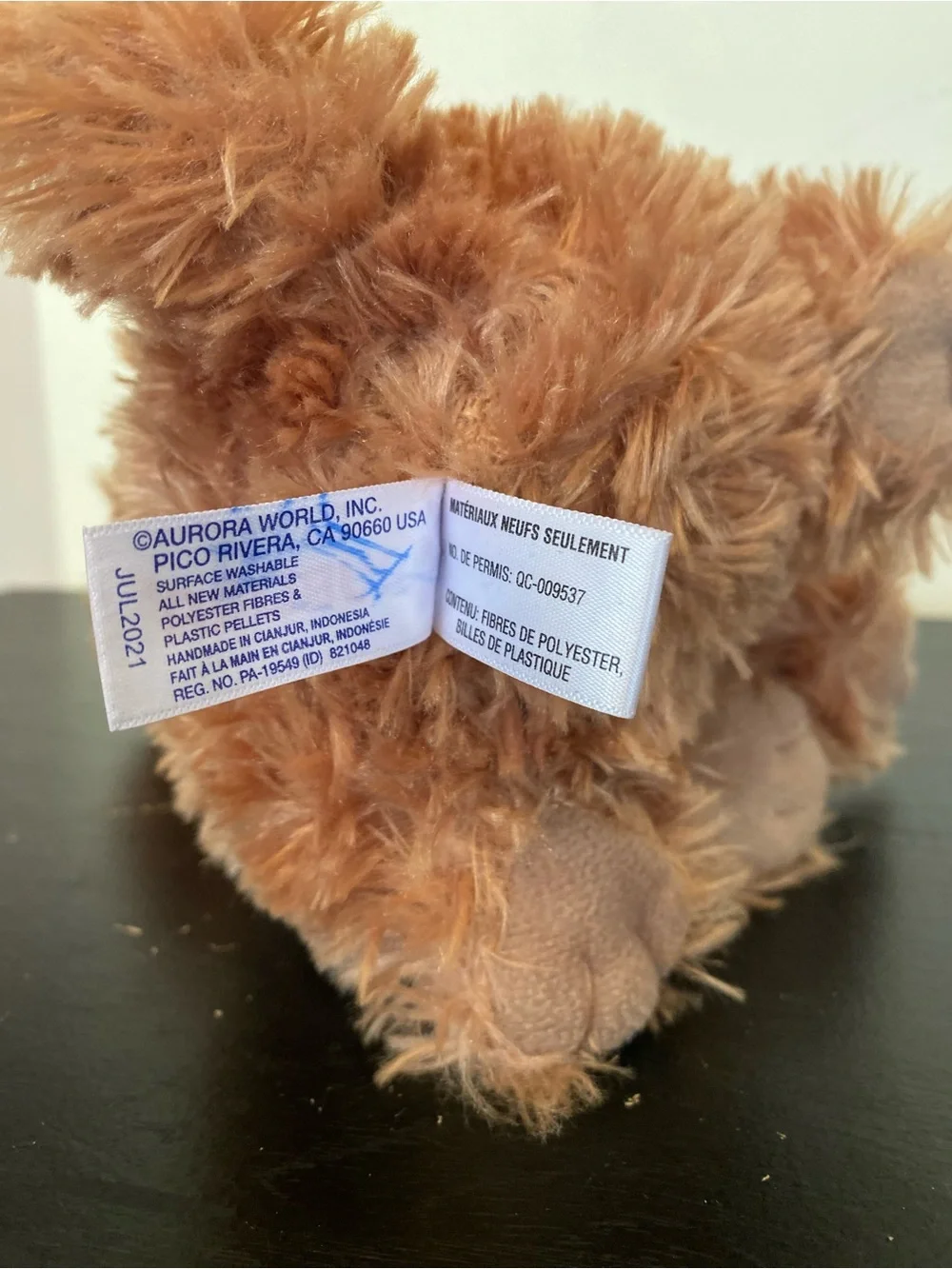Aurora Golden Doodle Plush Puppy Dog Stuffed Animal 2021 8” Toy